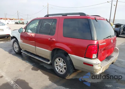 2005 Mercury Mountaineer из США, поврежденный, VIN 4M2ZU86E25ZJ31604